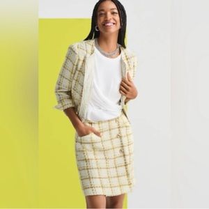 Cabi Coco jacket and matching skirt